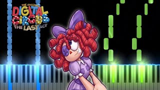 Mom Friend [ THE AMAZING DIGITAL CIRCUS ] Piano Tutorial 