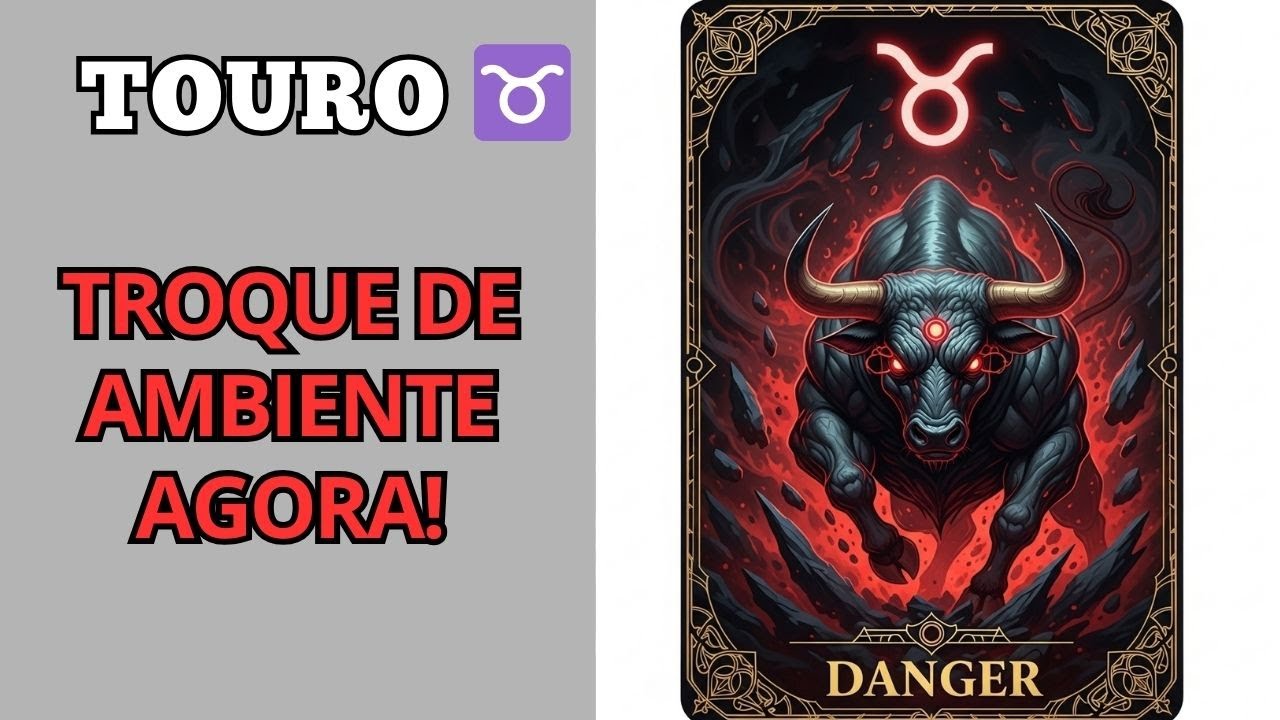 ♉️ TOURO: SE RETIRE DESSE AMBIENTE AGORA — ISSO ESTÁ DRENANDO SUA ENERGIA