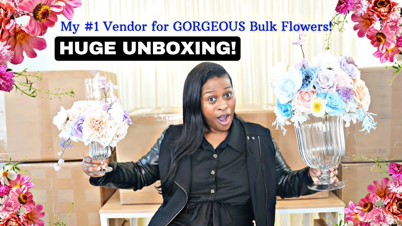 MUST SEE Huge Flower Haul  | Best Places to Shop Event Flowers in Bulk