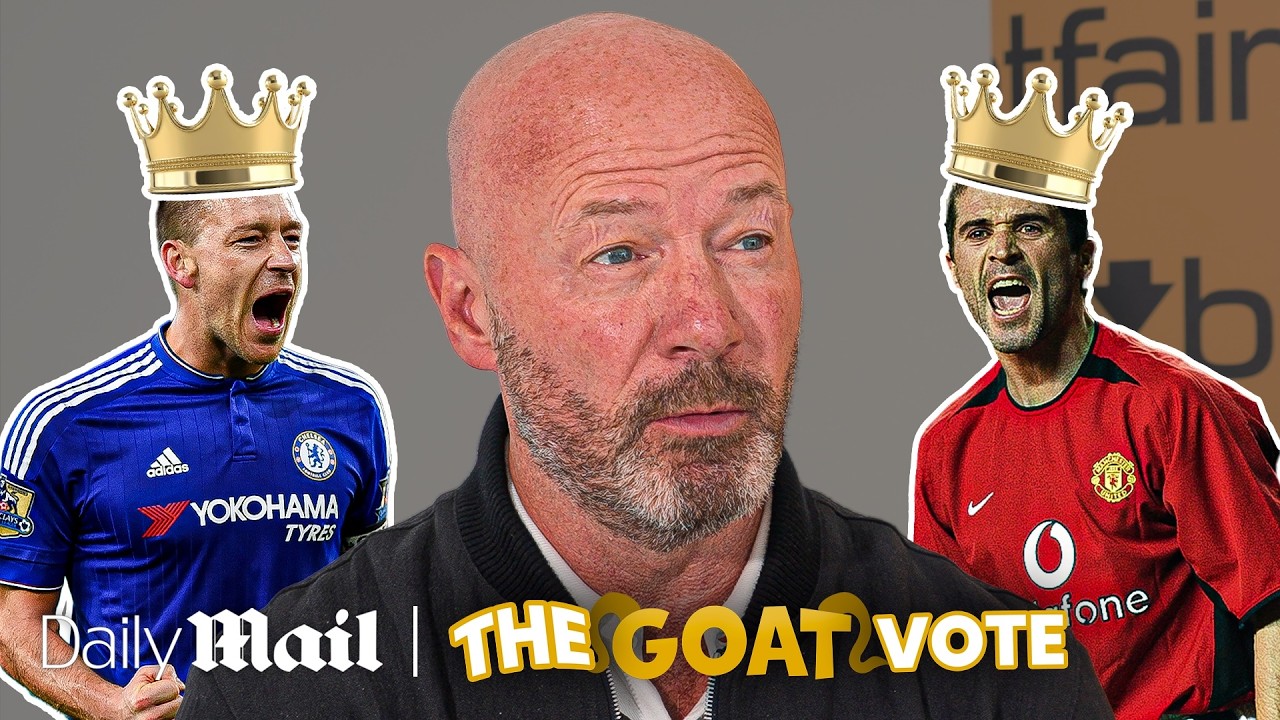 Alan Shearer PICKS the GREATEST Premier League CAPTAIN of all time | The GOAT Vote