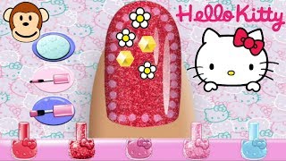 ???????? Hello Kitty ????Diseña tus uñas ???????? | Juegos y Juguetes de Coco -  YouTube