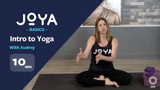 Intro To Yoga With Audrey 10 Min