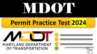 MDOT Permit Practice Test for 2024! 25 Questions Answers #mdot #maryland