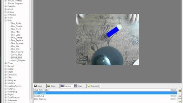 Object Tracking test with Roborealm