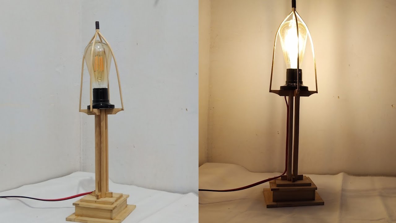  Lampu  hias bambu  model  sangat simpel dan mudah 100 