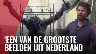 Atlas Ging Van Paleis Op De Dam Naar Achtertuin Van Restaurateur