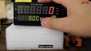 Digital counter & PLC counter programming