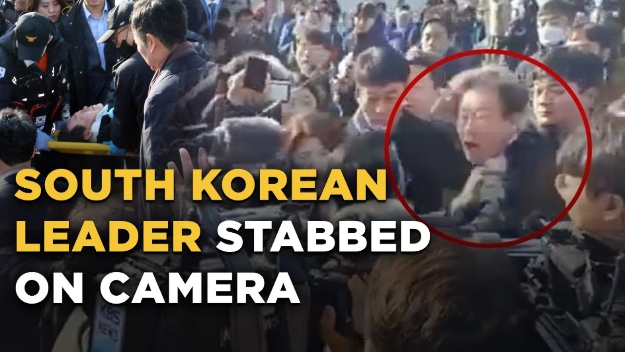 Man attacks, injures South Korean opposition leader Lee Jae-myung