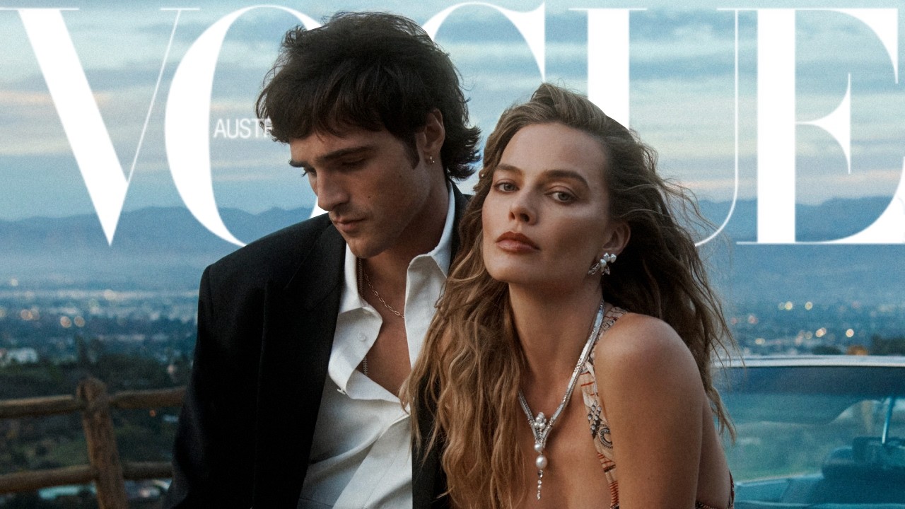 Inside Margot Robbie & Jacob Elordi's Vogue Australia February Cover Shoot | Vogue Australia