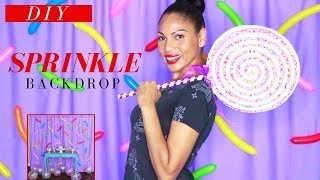 Download Lagu DIY-achtergrond | Donut Sprinkle-feestdecoratie | DIY-feestdecoratie MP3