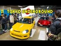 Finding secret underground car meet in japan they wouldnt let me in