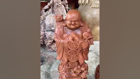 Di Lặc Chúc Phúc . Gỗ hương đá . Bác nào ưng ý liên hệ e . 0838729456 - 0838729789