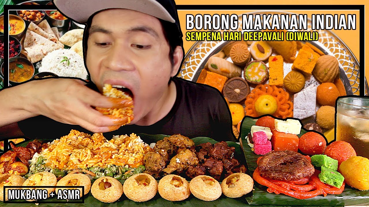 Borong Mknn Popular Indian Sempena Perayaan Deepavali Mukbang Malaysia Food Review Asia