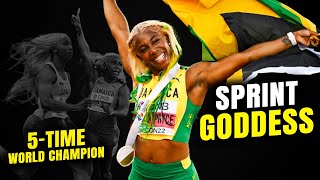 8 GOLD Medals by Shelly-Ann Fraser-Pryce During 2022 Season To Became The GOAT