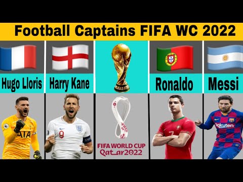 All Captains In FIFA WORLD CUP 2022 Qatar