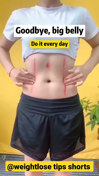 Perut Tipis DALAM 15 menit pijat #hilangkanlemakperut #lemakperut #penguranganlemak #celanapendek #pijatperut
