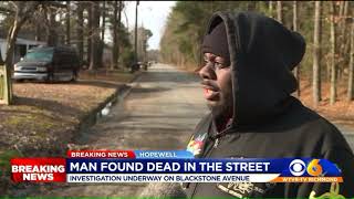 Police swarm Hopewell neighborhood; man found dead in street