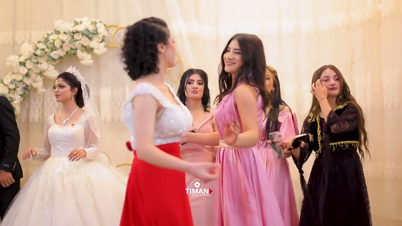 حفلة زفاف أمير و اروى في قاعة ازادي شنكال / مع الفنان مازن الياس Part 5 #Timan_Video