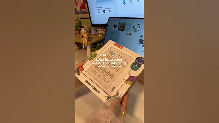 ✨️kobo libra color aesthetic unboxing #kobo #ereader #aesthetic #unboxing