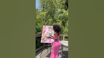 The stages of created ethereal, visit my ig page or website to view the finished piece 😊