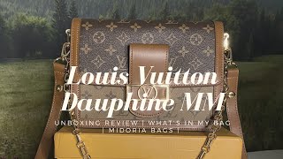 Unboxing/Review Louis Vuitton Dauphine MM Monogram Canvas 2019