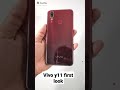 Vivo y11 first look unboxing