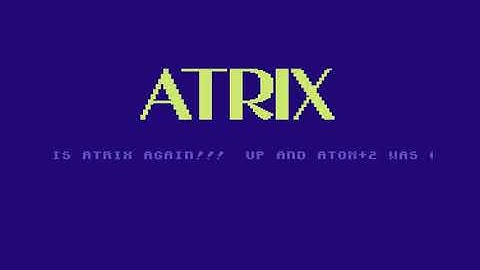 C64 Intro: Atrix Intro 38