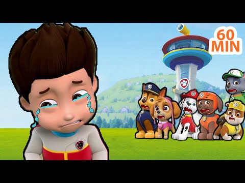 Paw Patrol Best Rescue Moments - Paw Patrol On A Roll 60 Minutes Marathon