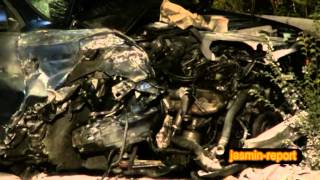 Verkehrsunfall A555 bei Wesseling
