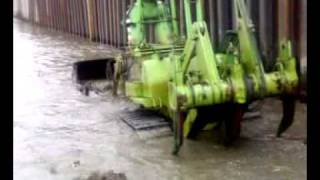 Komatsu D 155 W v akci