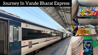 Mumbai Central - Ahmedabad Jn In Vande Bharat Express [22961] Full Train Journey