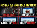 Mazda 323 QG15DE (Cable Throttle) | High Idle Mystery – No Codes, Failed Relearn & Rich Fuel Trims