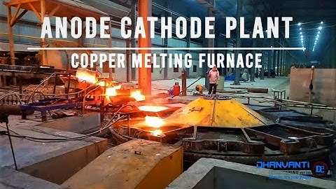 Copper Recycling Plant | Copper Anode Cathode Casting Plant | Copper Melting Furnace Super D Furnace