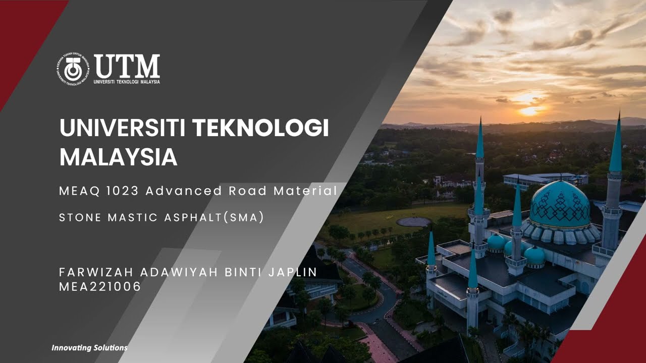 STONE MASTIC ASPHALT (SMA) JKR/SPJ/2008-S4