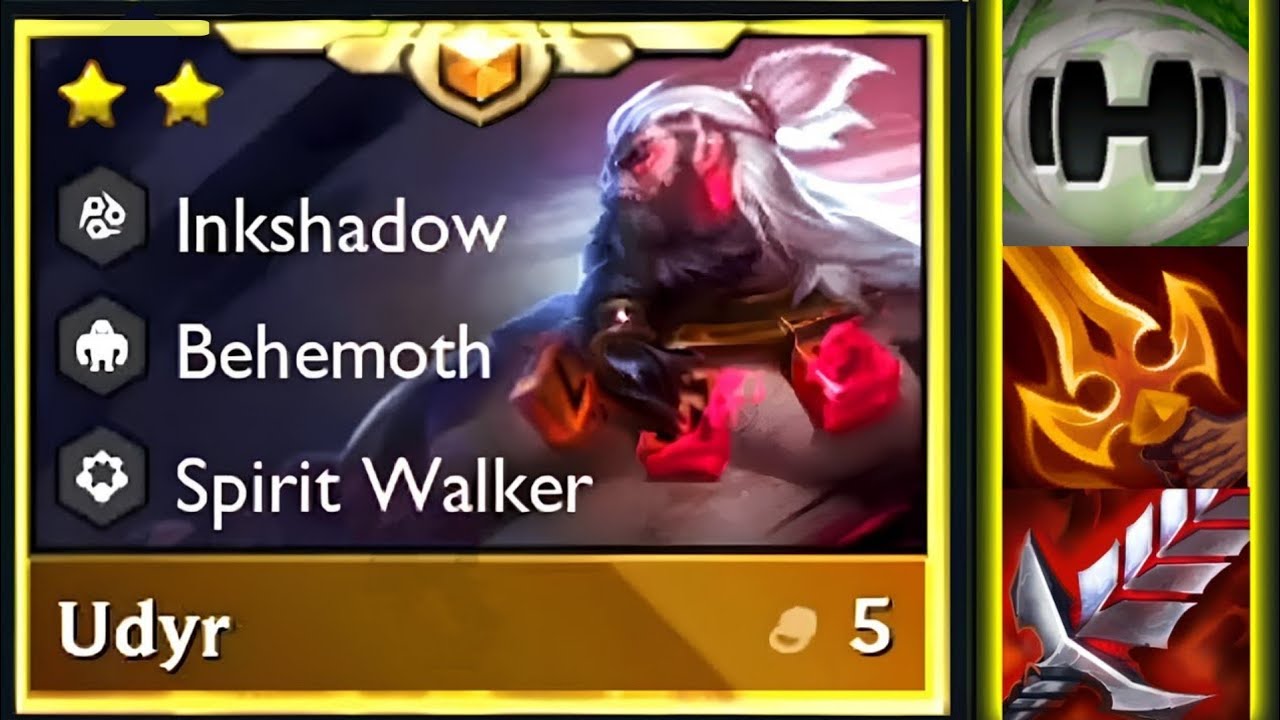 TFT Set 11: 8 Bruisers Udyr ⭐️⭐️ 2 Star Carry Game