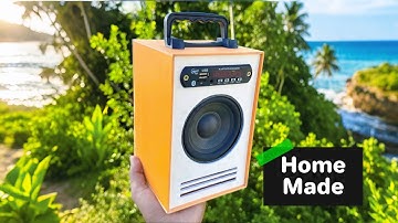 DIY Make a Powerful Bluetooth Speaker at Home with Deep Bass 2025