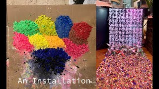 I Made Artificial Dirt Out Of Paint And I Made A Piece Creative Art