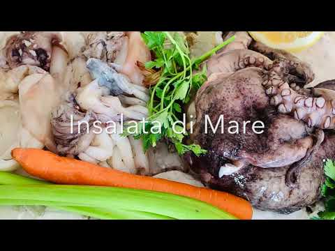 Recipe "Insalata di Mare" Italian seafood salad