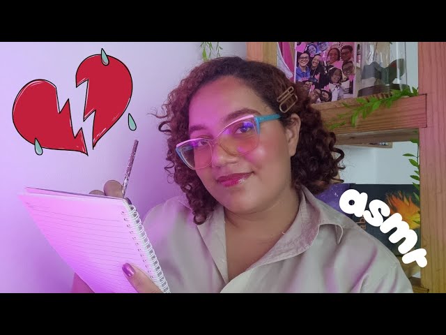 ASMR PSYCHOLOGIST TAKING CARE OF YOUR LOVE LIFE 💔😭