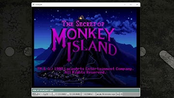 [hotkey86] Emulator Test: The Secret of Monkey Island - Intro [VGA][CMS]