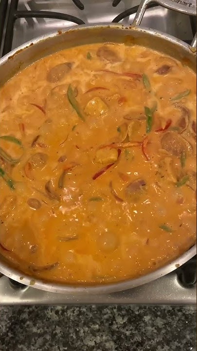 a little #cajun #pasta #jamabalya style. #shrimp #seafood #chicken #