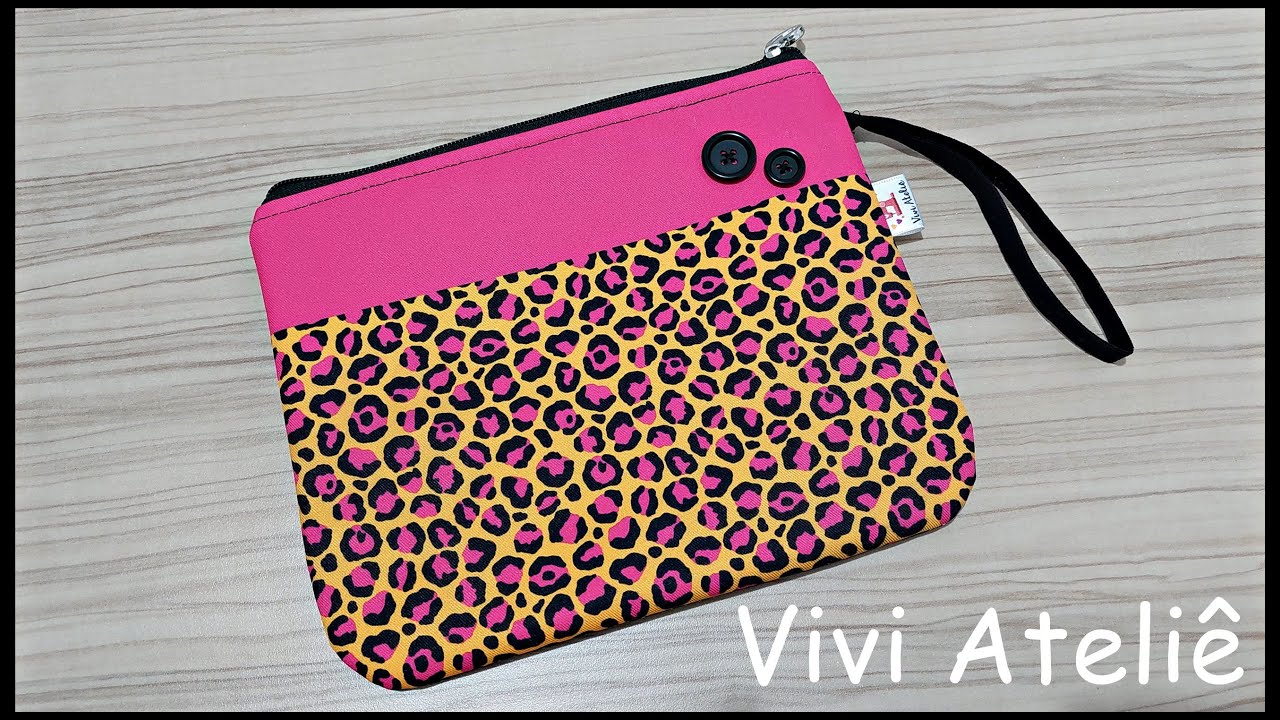 Clutch Fácil de Costurar | Passo a Passo | Vivi Ateliê