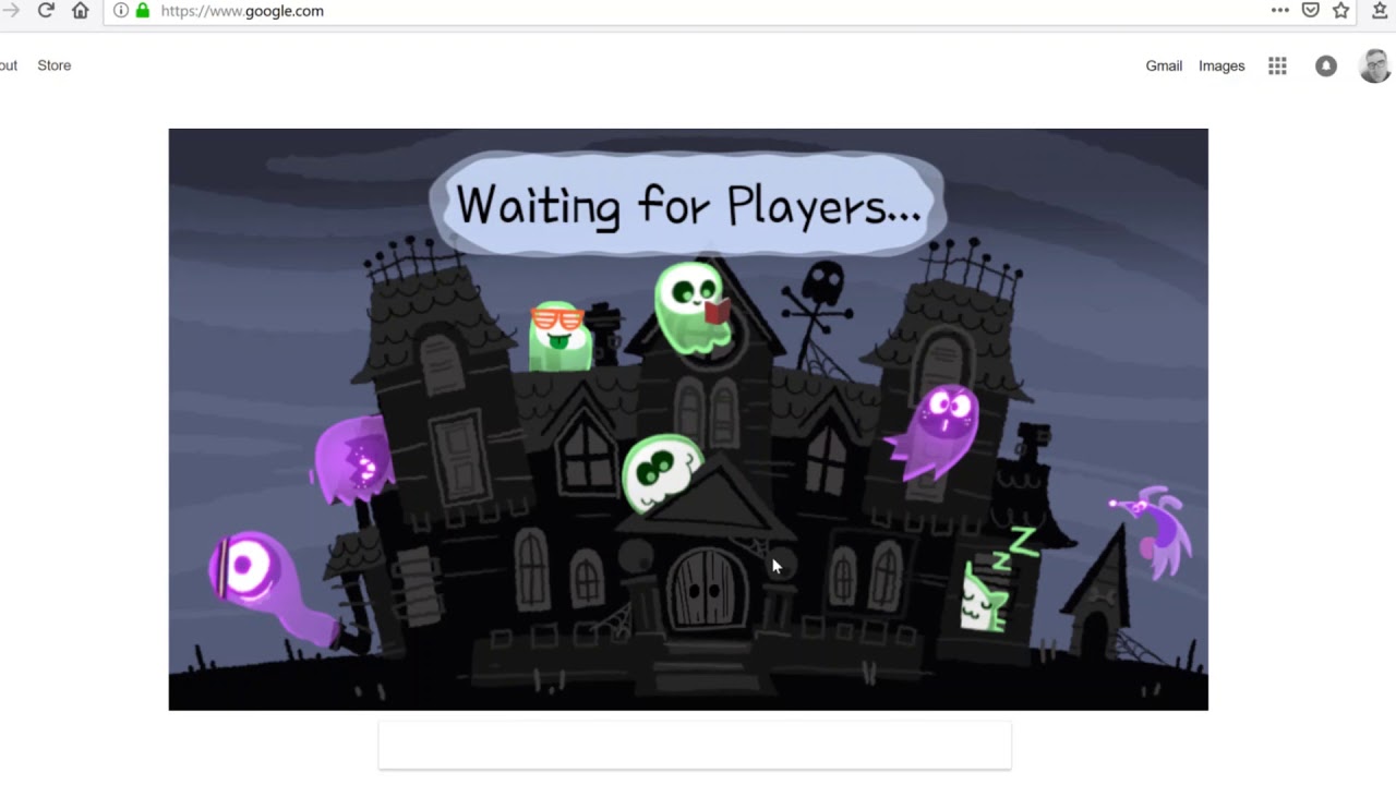 Halloween 2018 Google Doodle Game!!! - YouTube