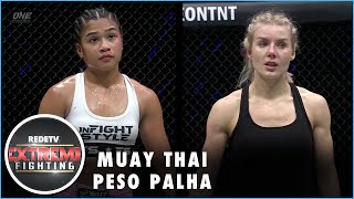 Muay Thai - Feminino: Jackie Buntan x Ekaterina Vandaryeva | Extreme Fighting