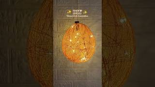 Diy Easy Thread Ball Decoration Diwali Festive Decor