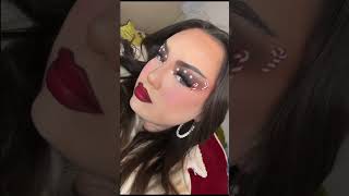 candy cane makeup tutorial #SHORTSMASCHALLENGE