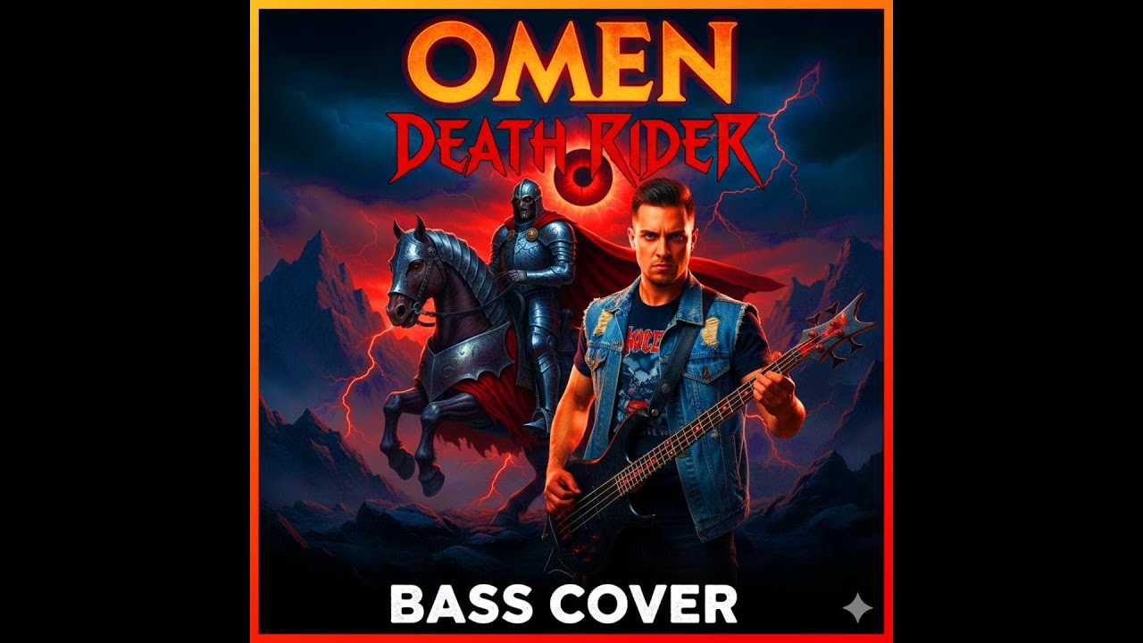Omen – Death Rider Bass Cover | Classic US Power Metal Bass Tribute   🇺🇸