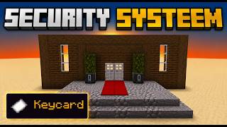 KEYCARD SECURITY SYSTEM in Minecraft! [NO MODS!]