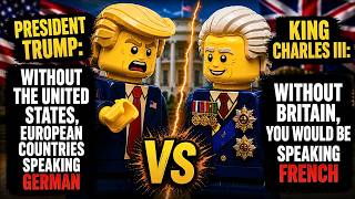 🚨 KING CHARLES ROASTS DONNIE LIVE 😳🔥 “JUST THE OTHER DAY” BACKFIRES 💀 LEGO RAP STORY