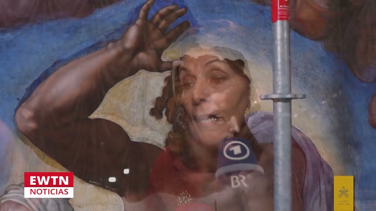 El Vaticano restaura el fresco del “Juicio final” en la Capilla Sixtina